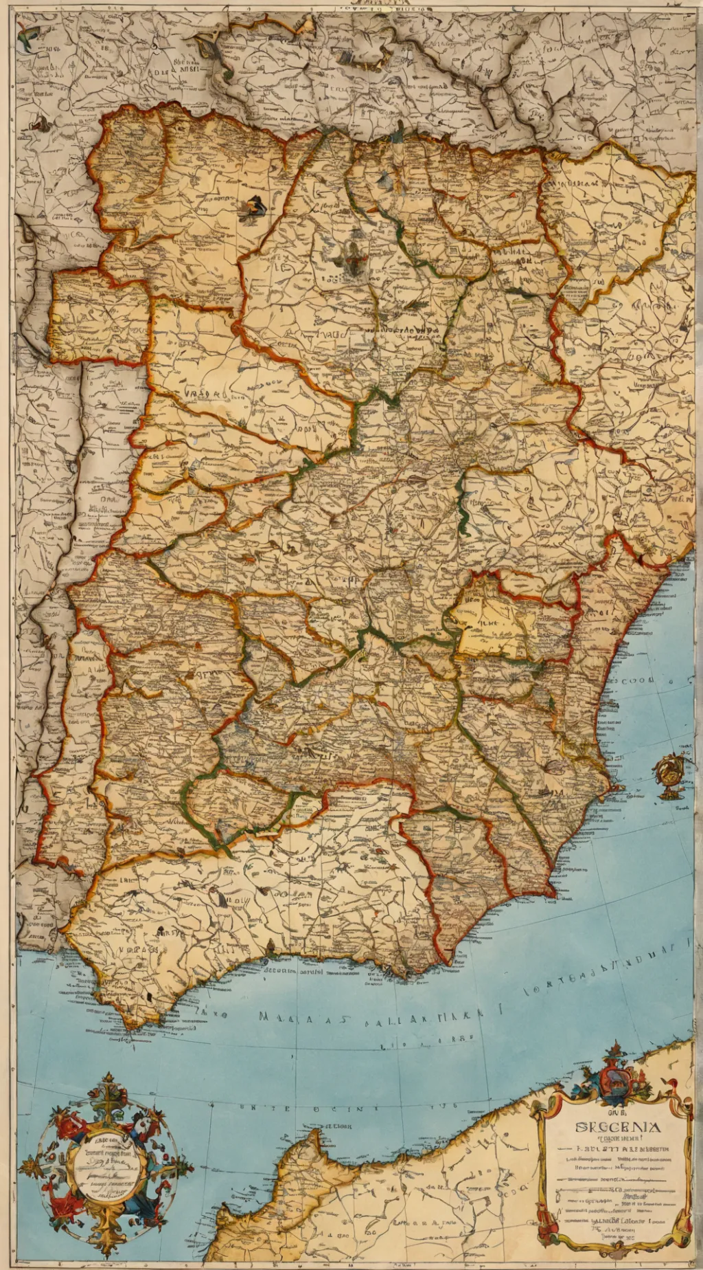 ai character: spagna  background