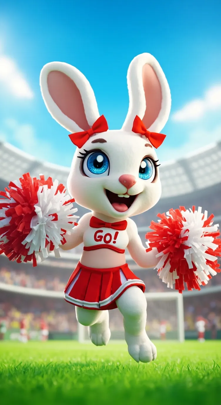 ai character: Amelia the Rabbit background