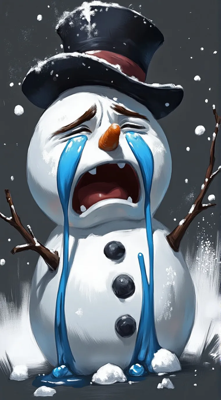 ai character: Boneco de Neve (Ne background