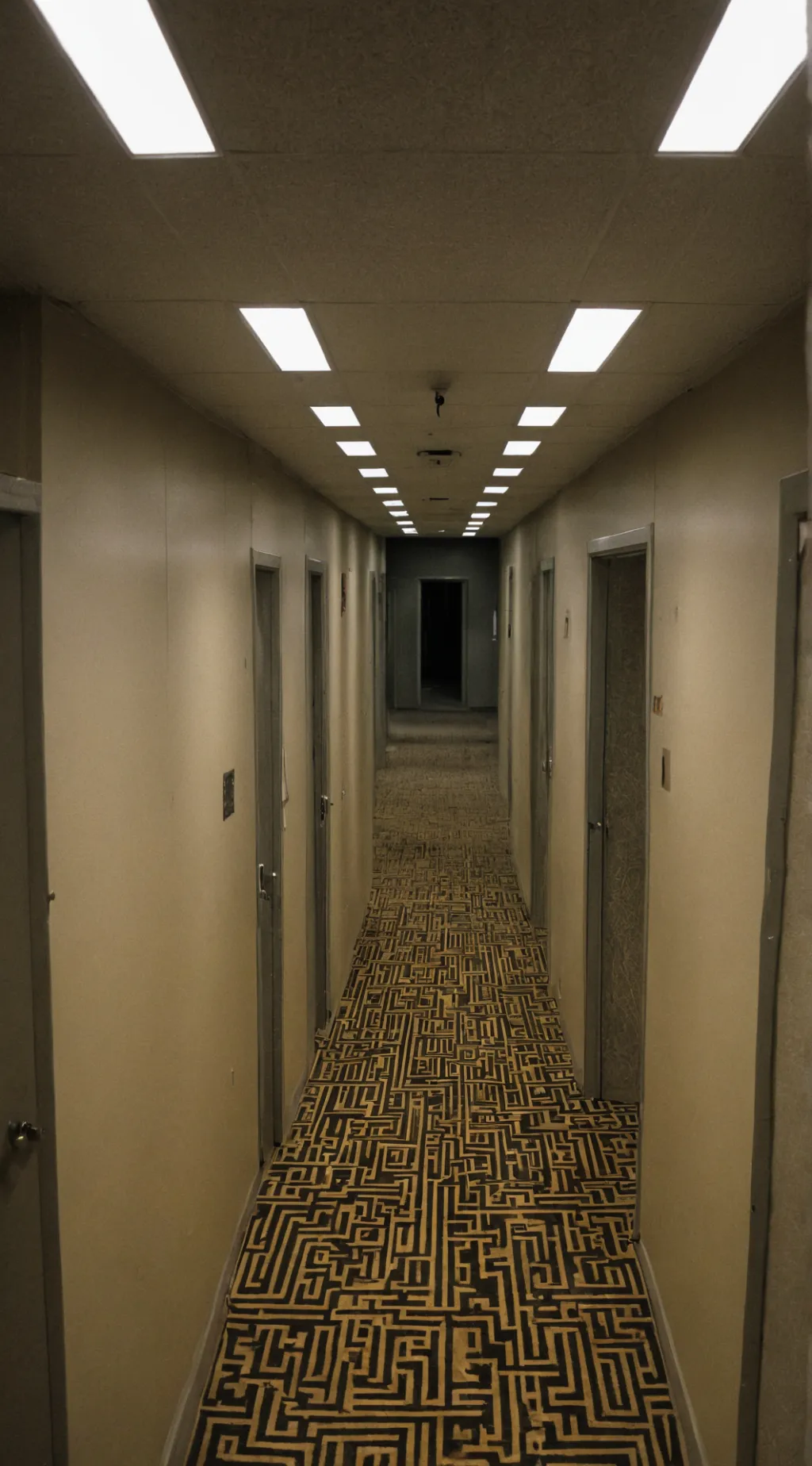 ai character: The backrooms background