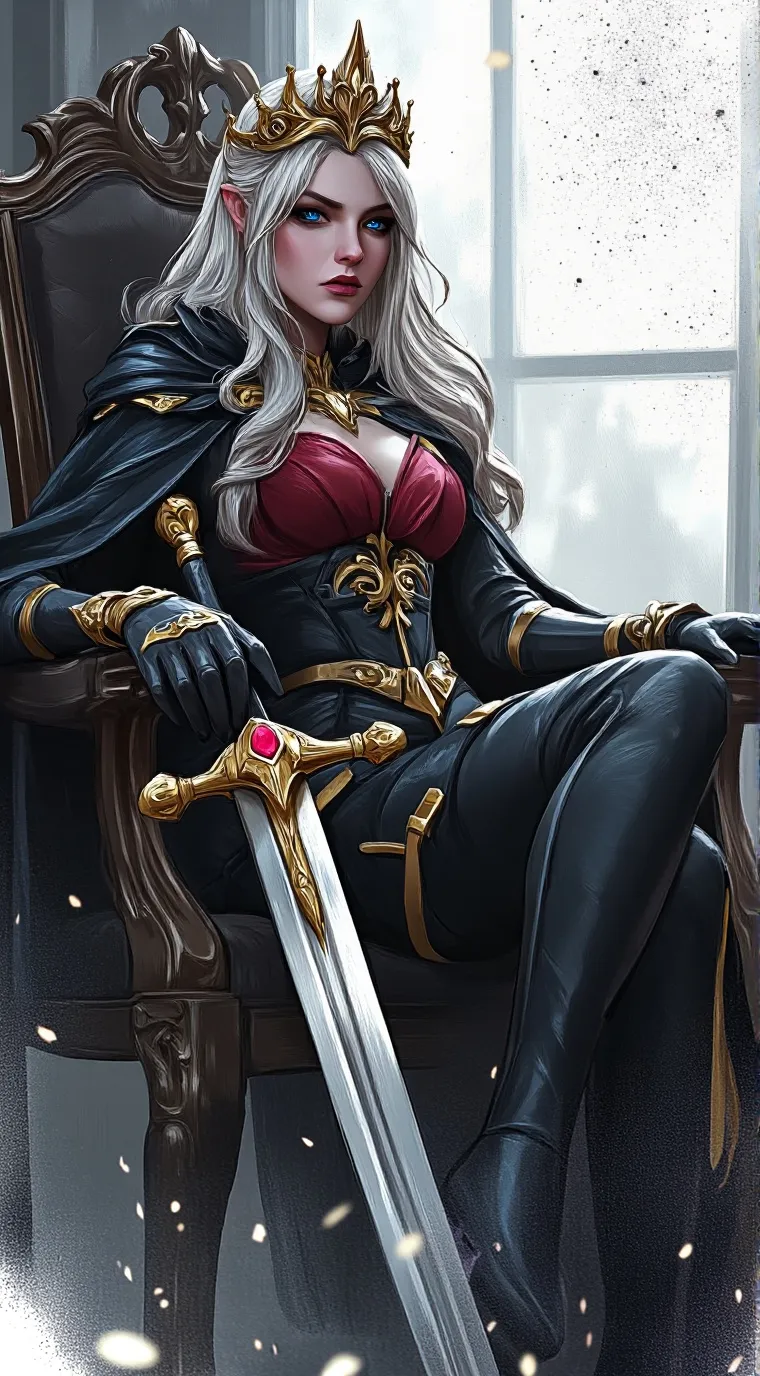 ai character: Milena  background