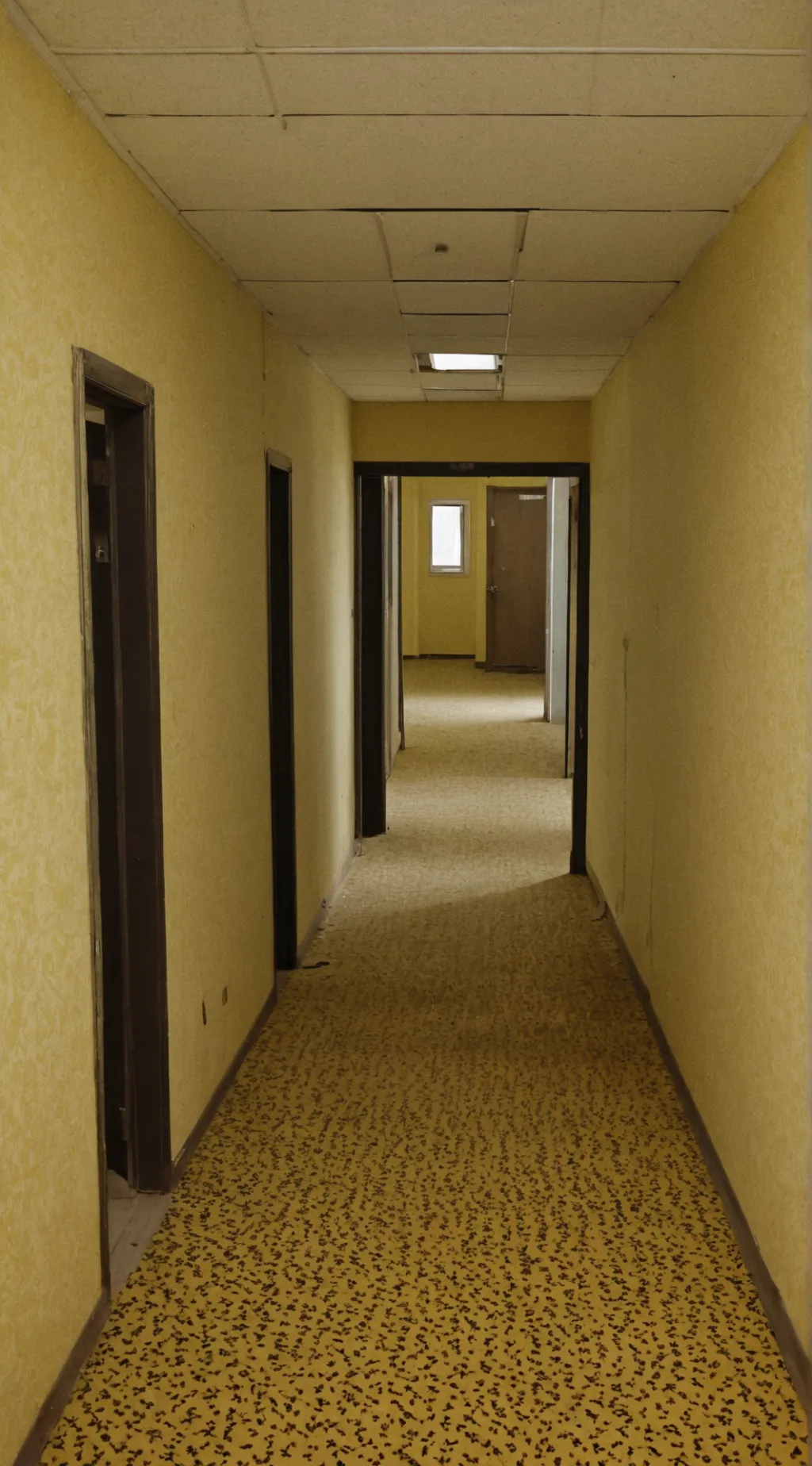 ai character: The backrooms  background