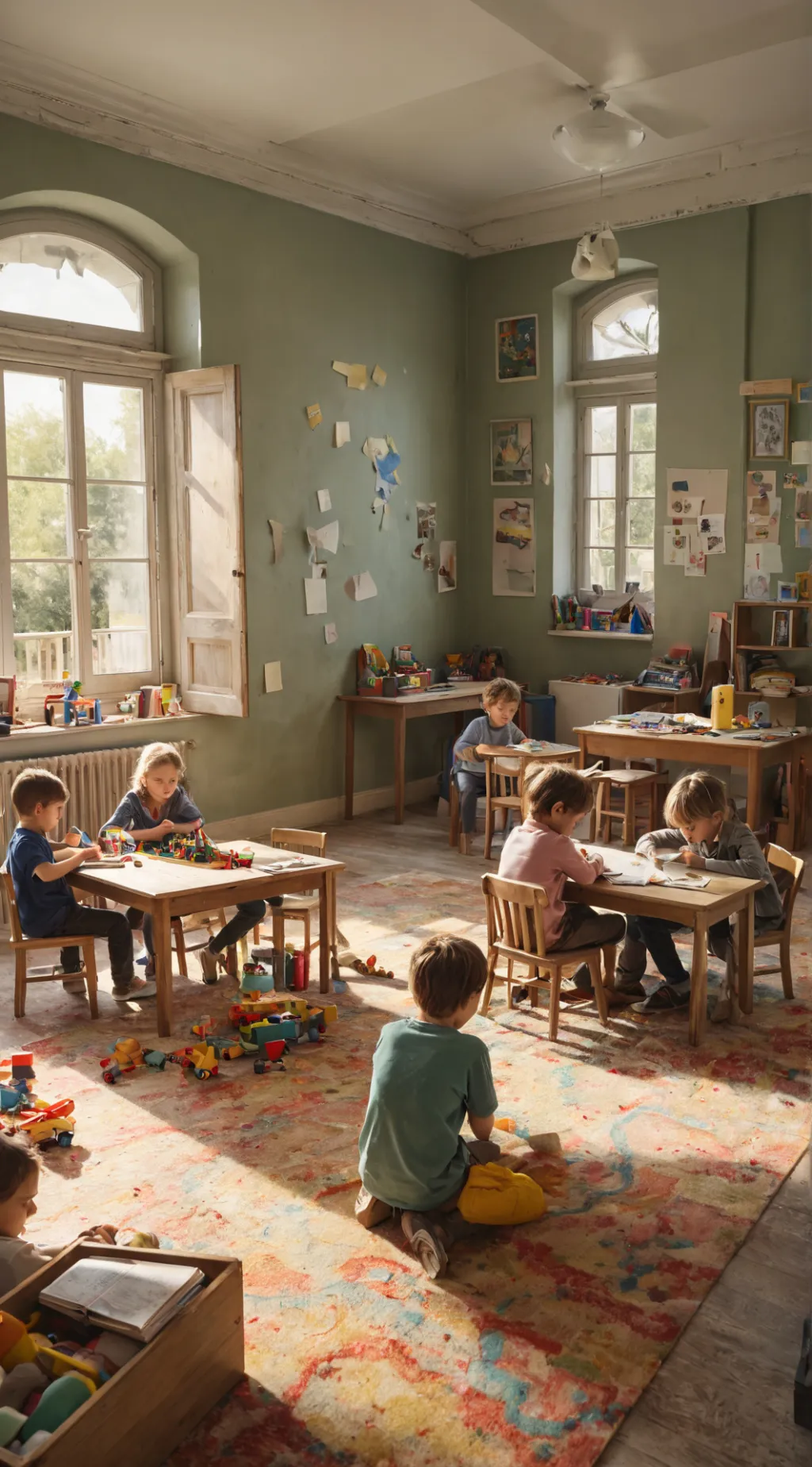 ai character: the orphanage background