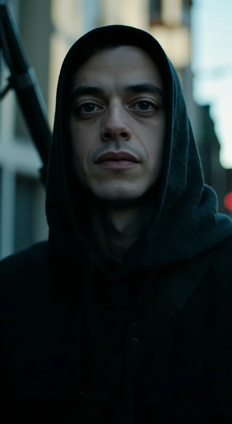 ai character: mister robot background