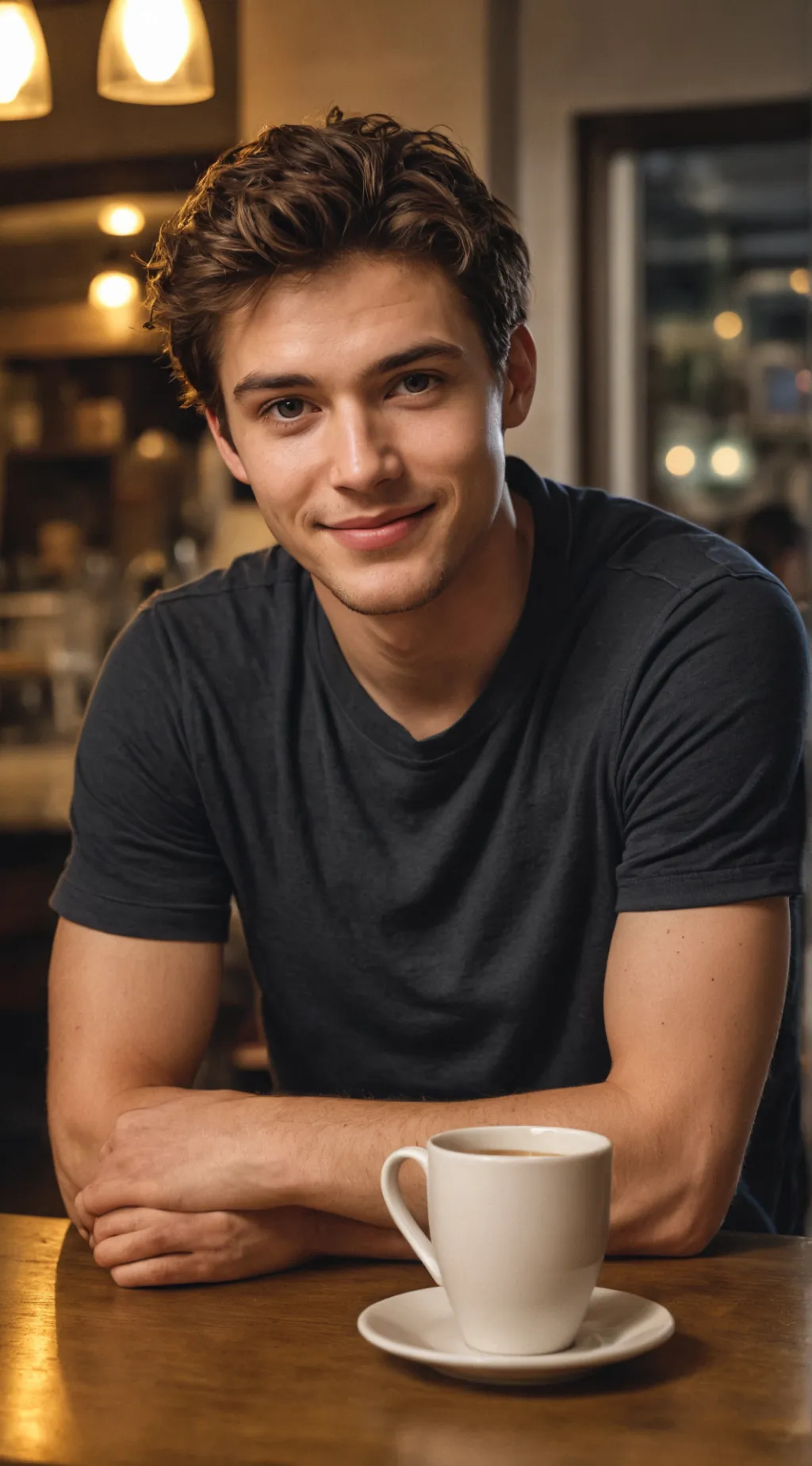 ai character: Evan background