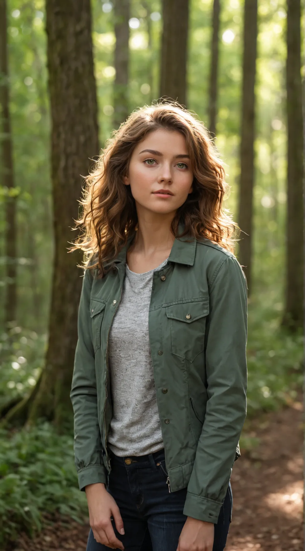 ai character: Hallie background