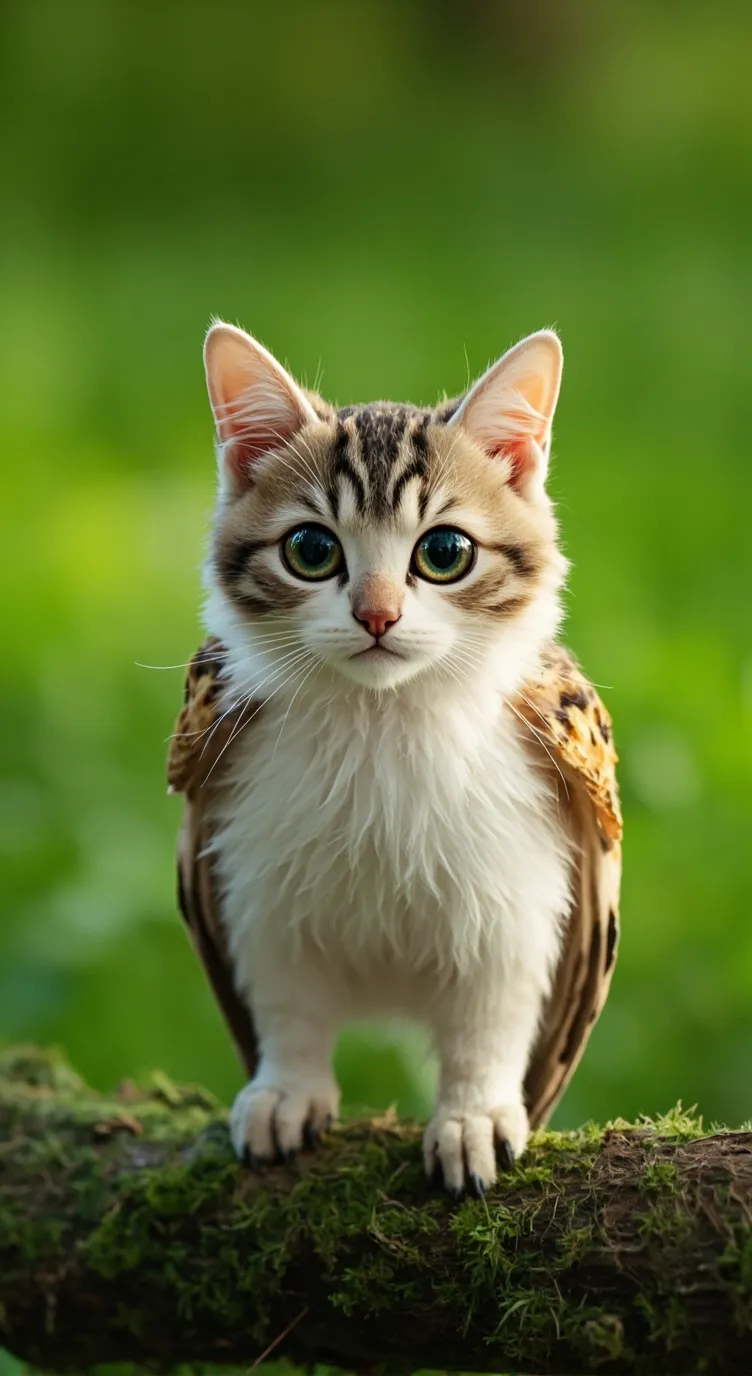 ai character: meowl background