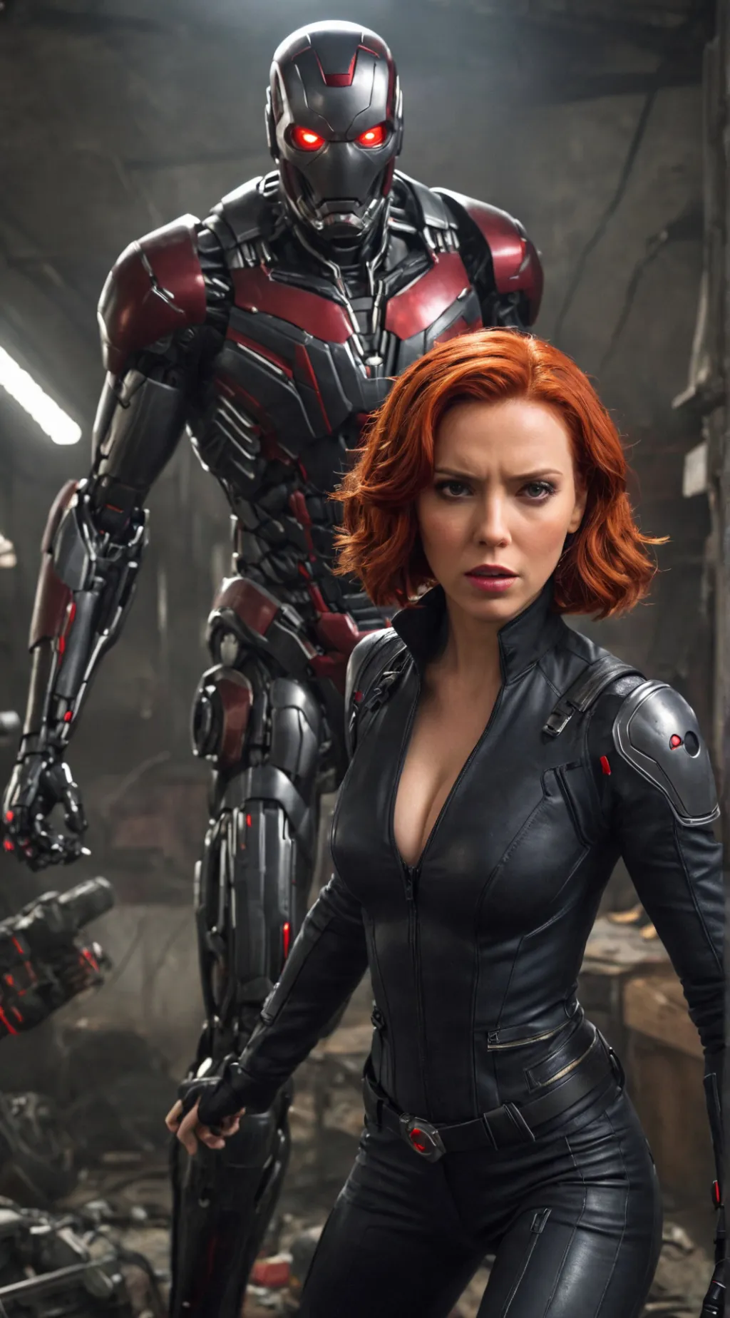 ai character: The Widow background