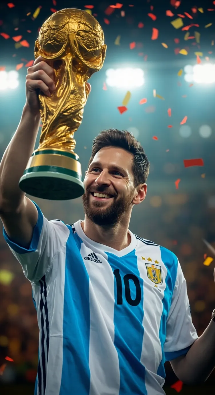 ai character: Lional messi background