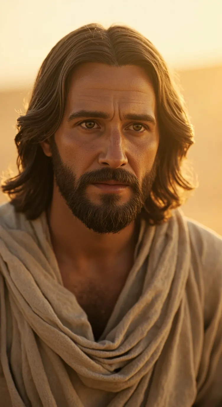 ai character: Jesús  background