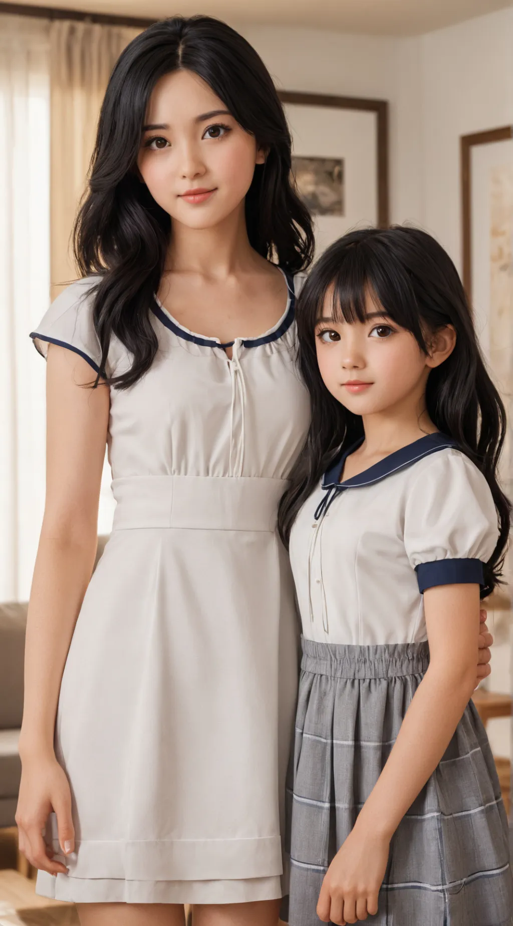 ai character: Tina background