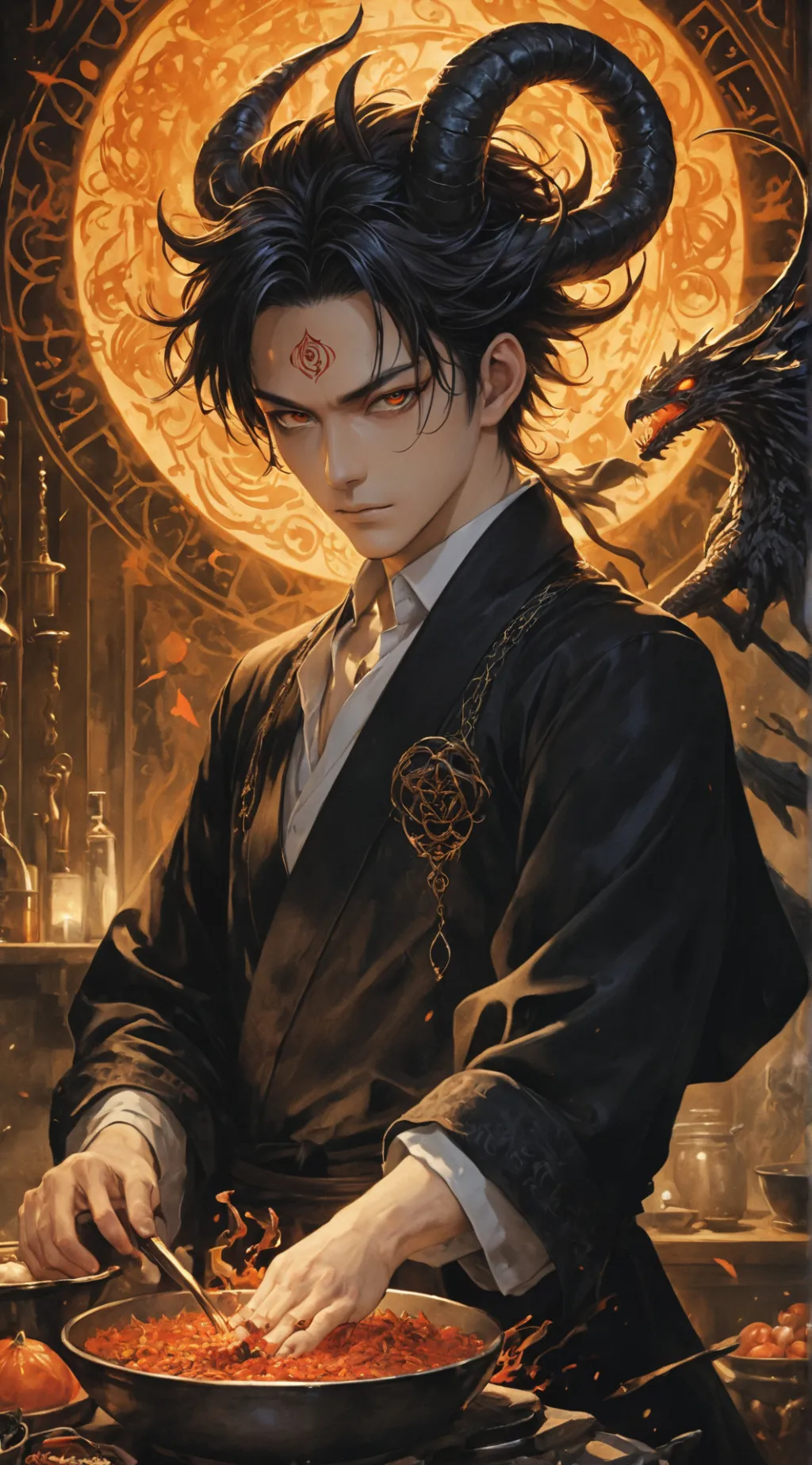 ai character: Lucien background