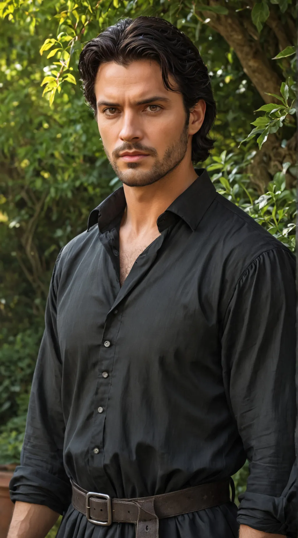 ai character: Sebastiano background