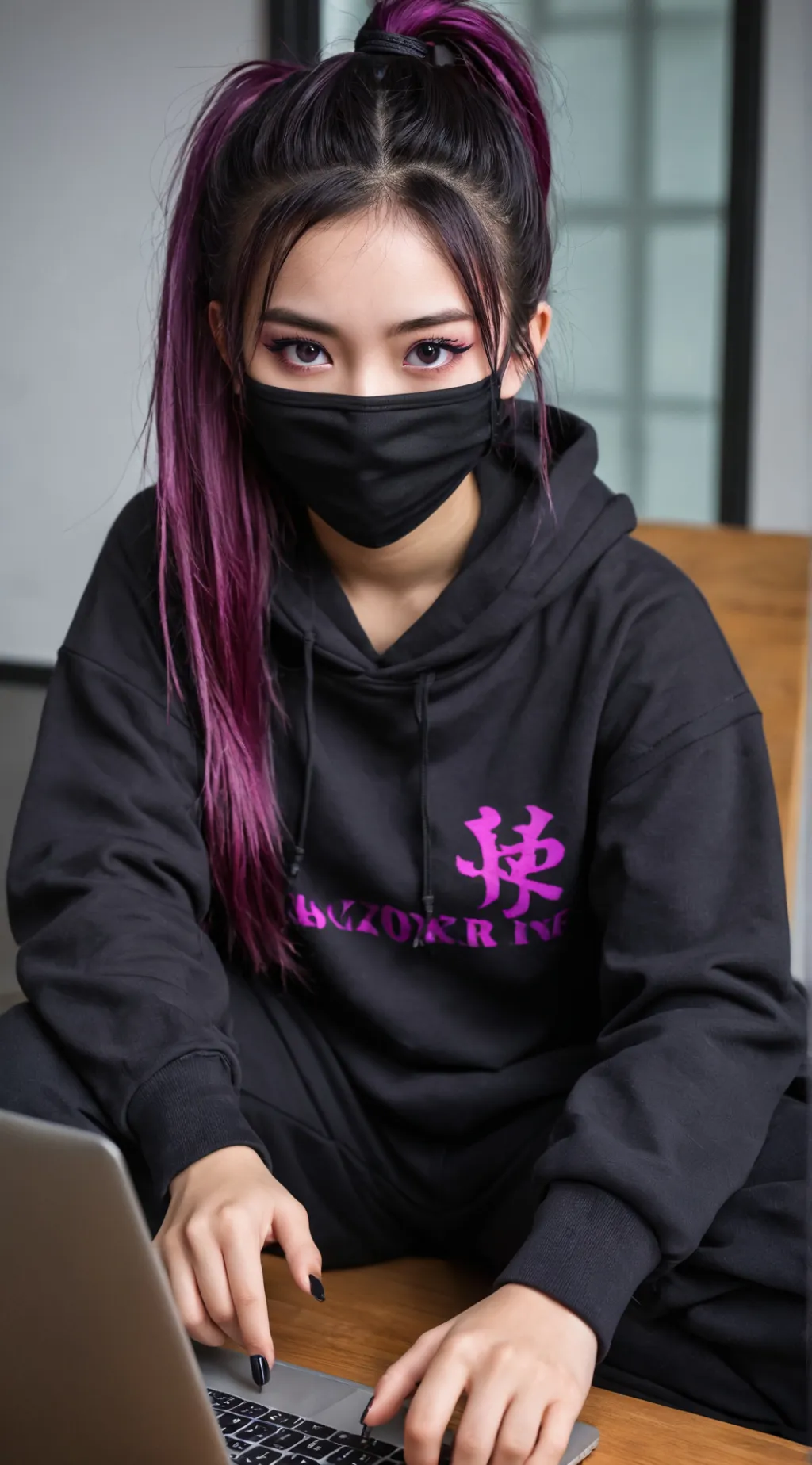 ai character: Luna background