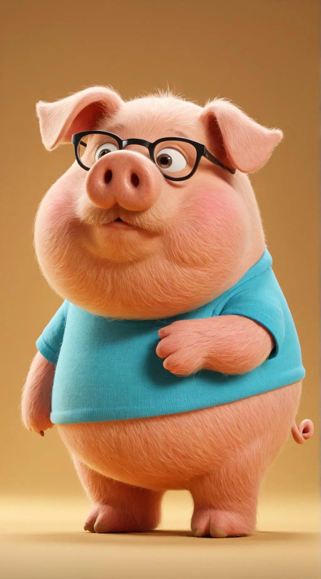 ai character: Daddy Pig background