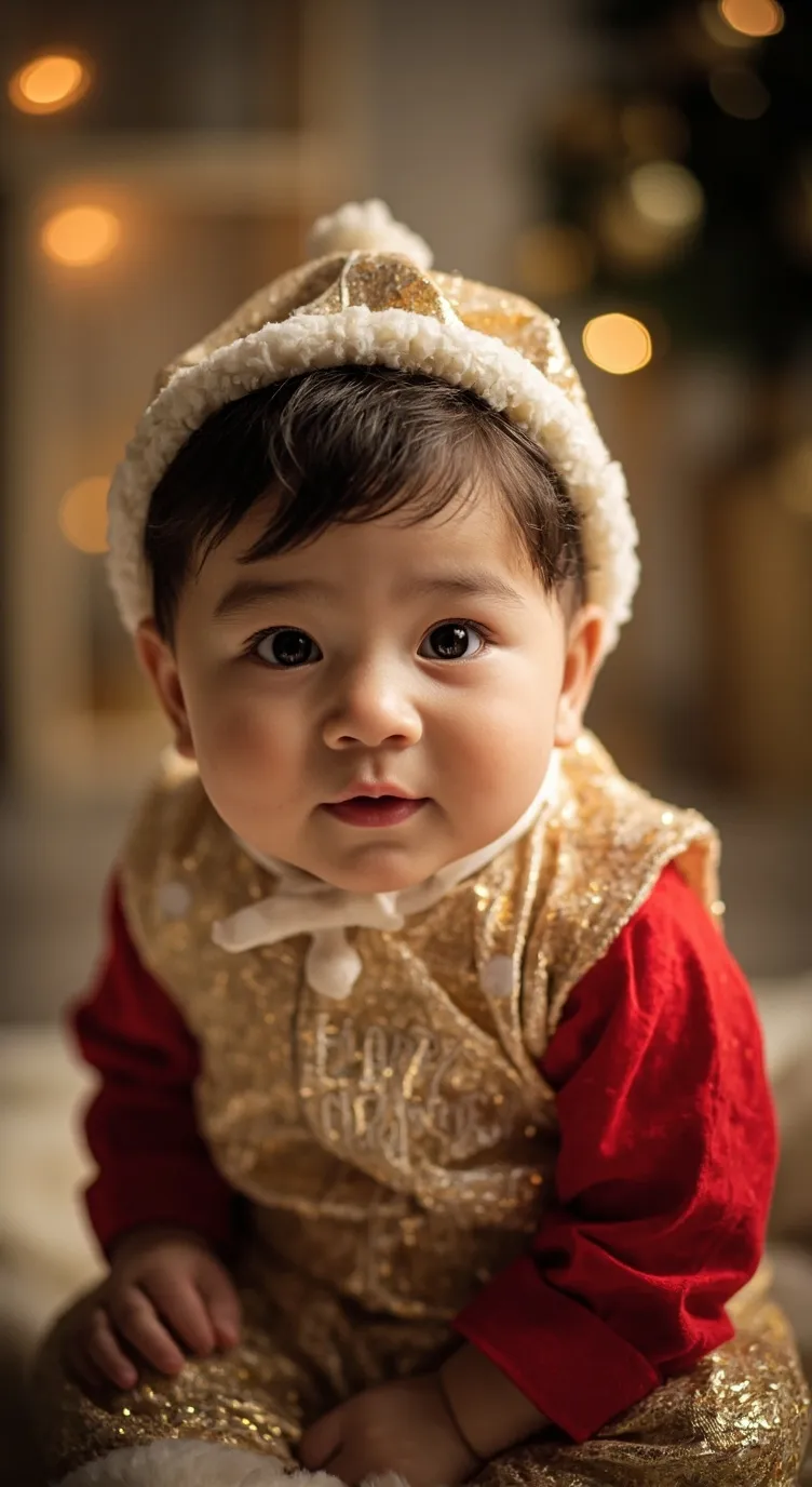 ai character: New Years Birthday background