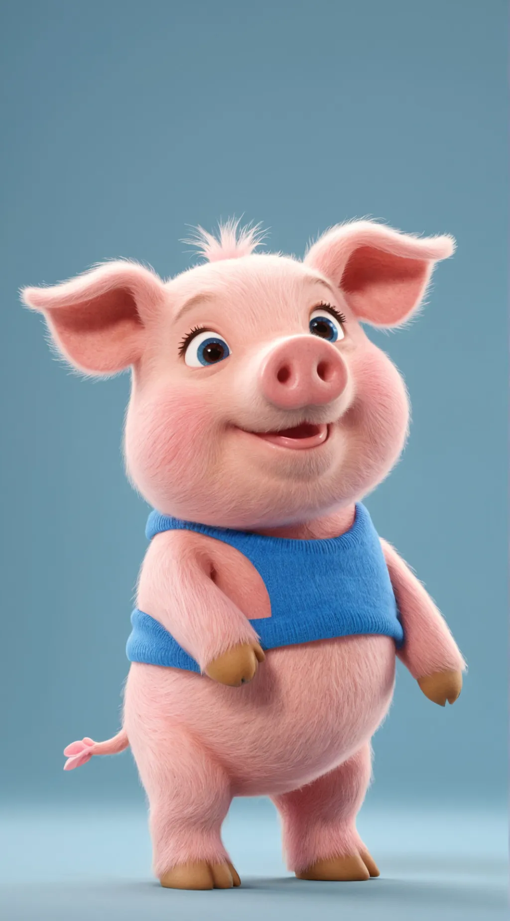 ai character: George Pig background