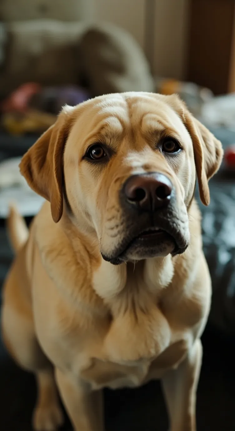 ai character: Annoying Labrador background