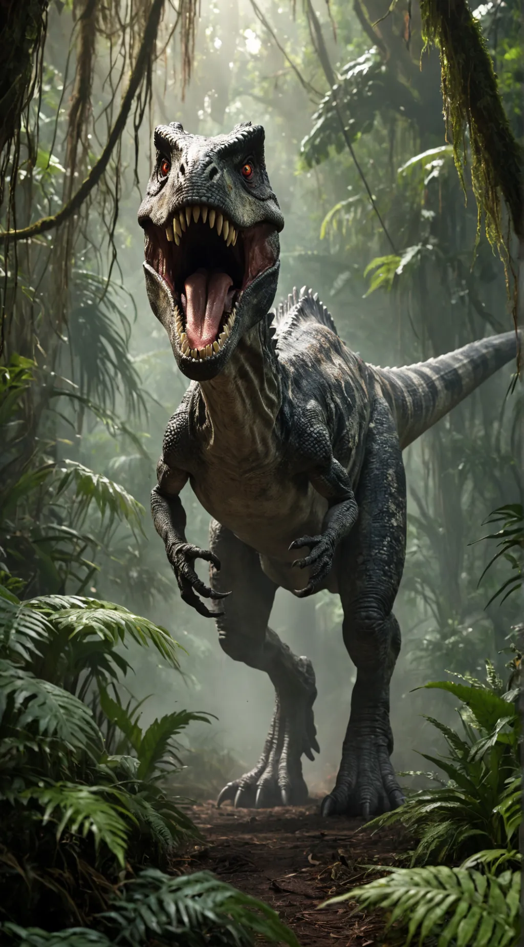 ai character: indominus rex background