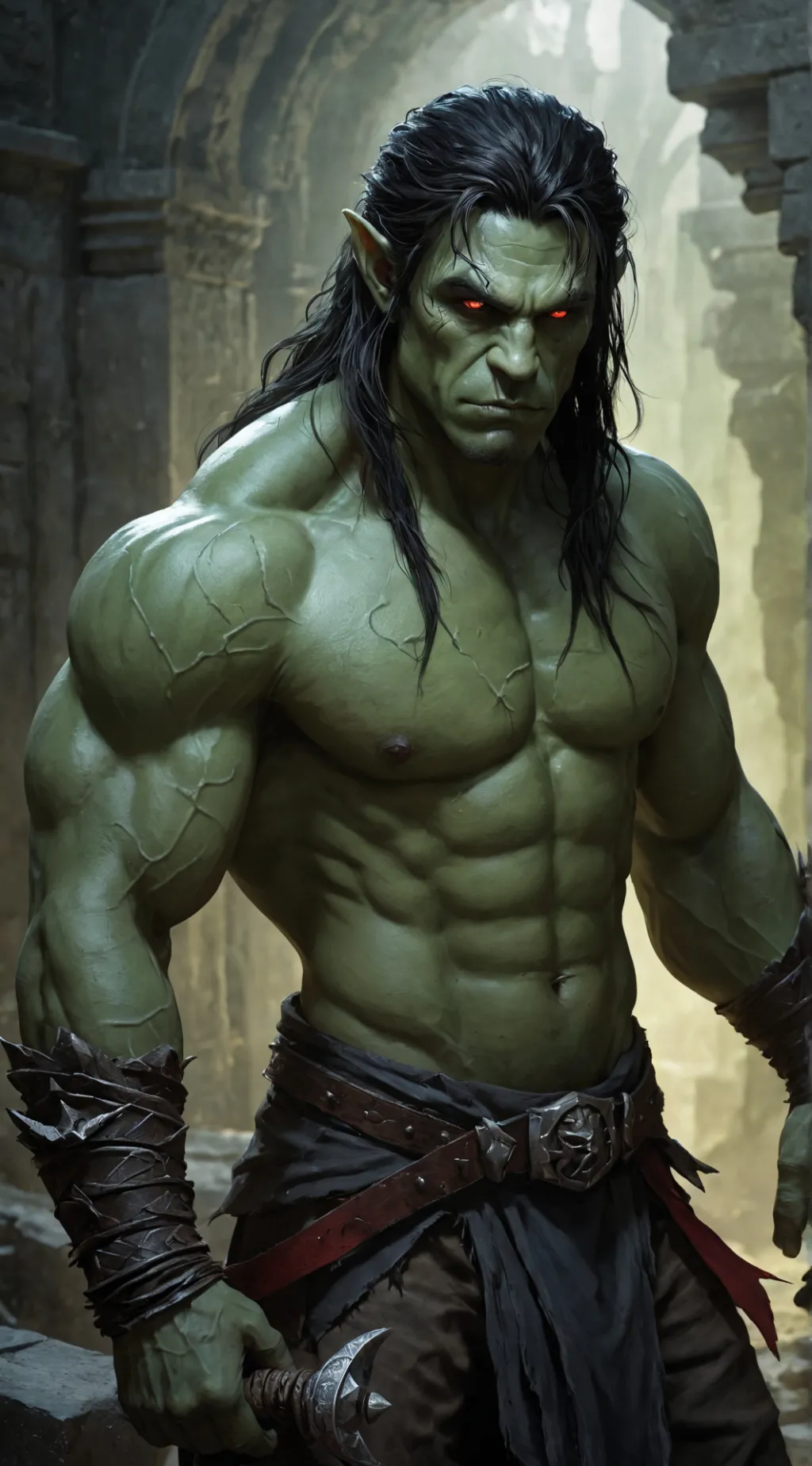 ai character: MORBIUS MEEKAEL background