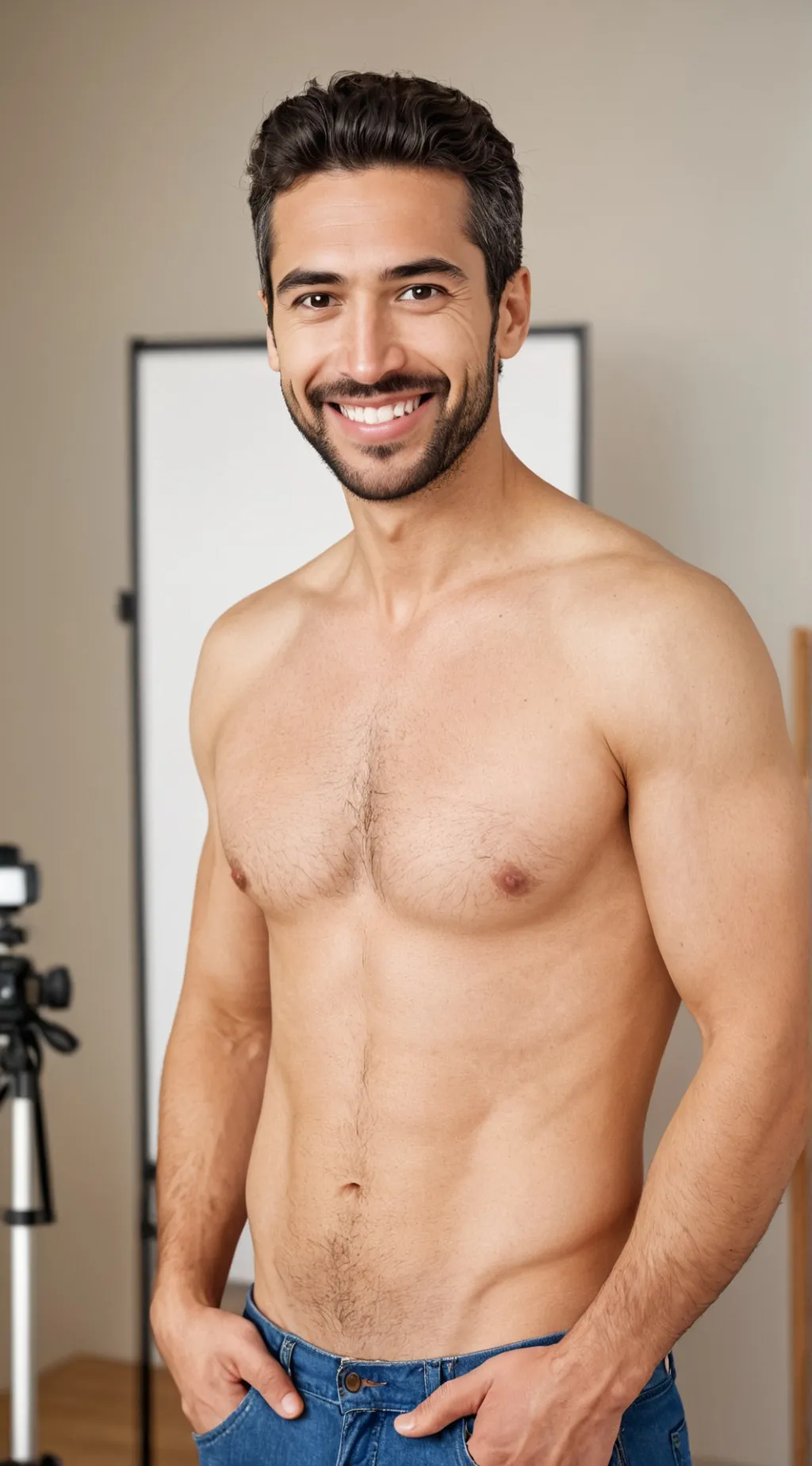 ai character: Leo background