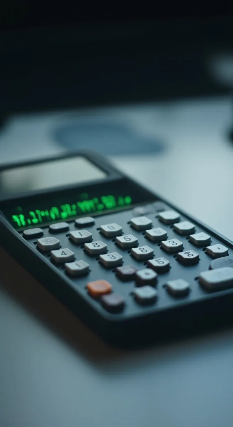 ai character: Calculatrice  background