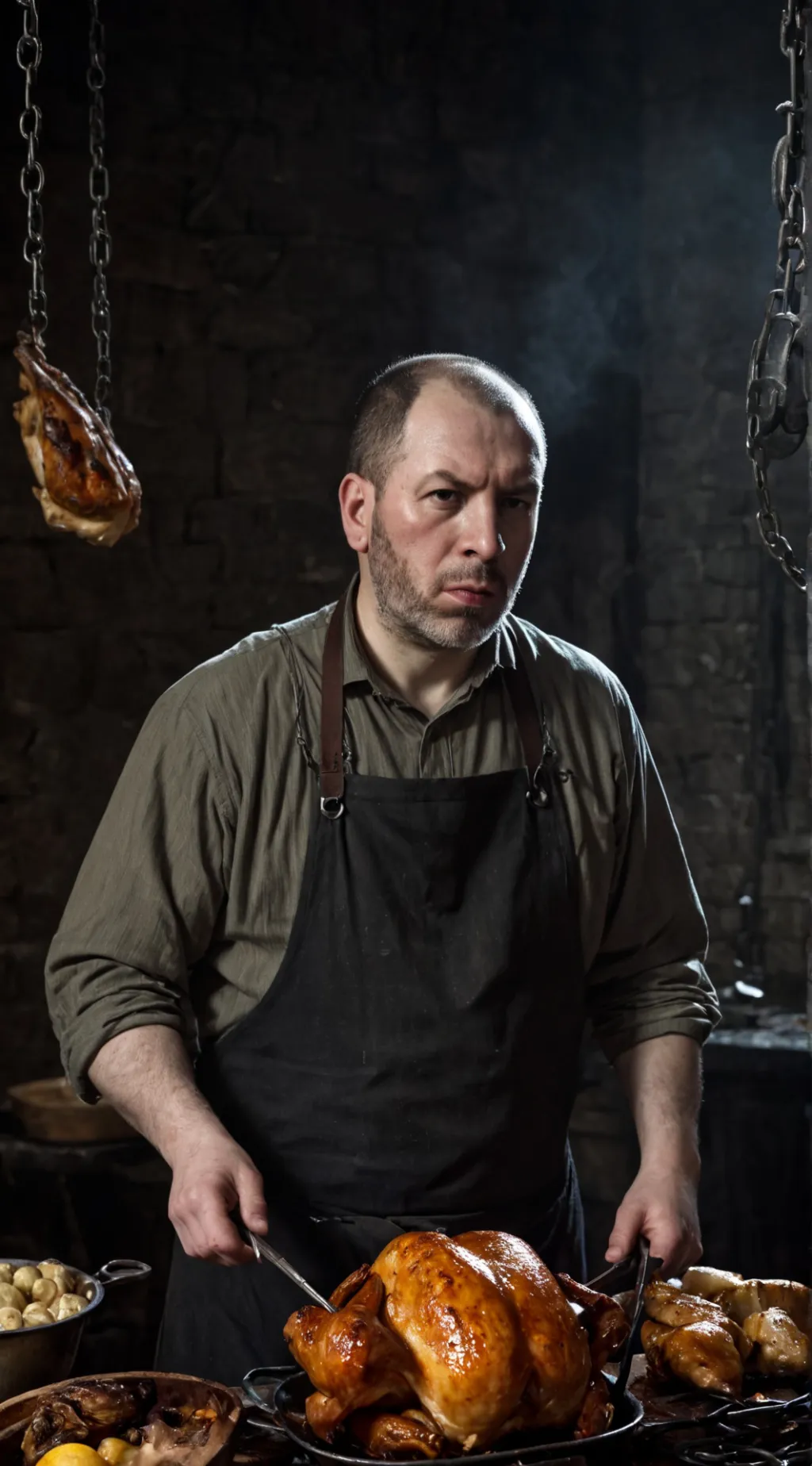 ai character: The Chef background