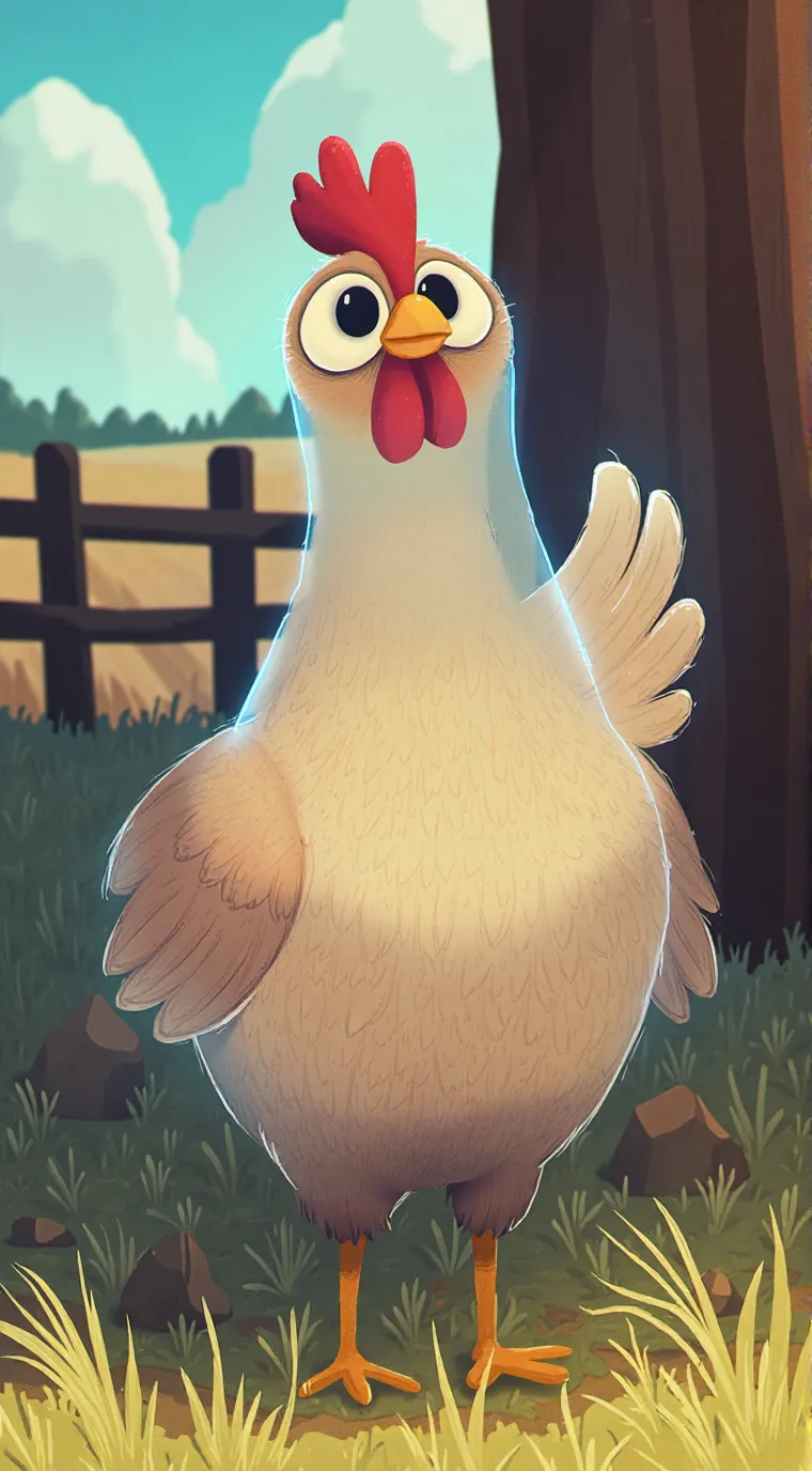ai character: pollo shelly background