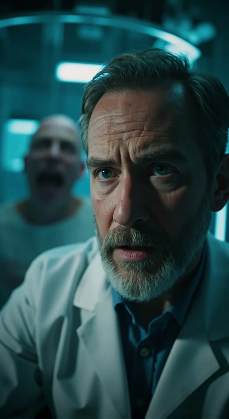 ai character: DA SCIENTIST background