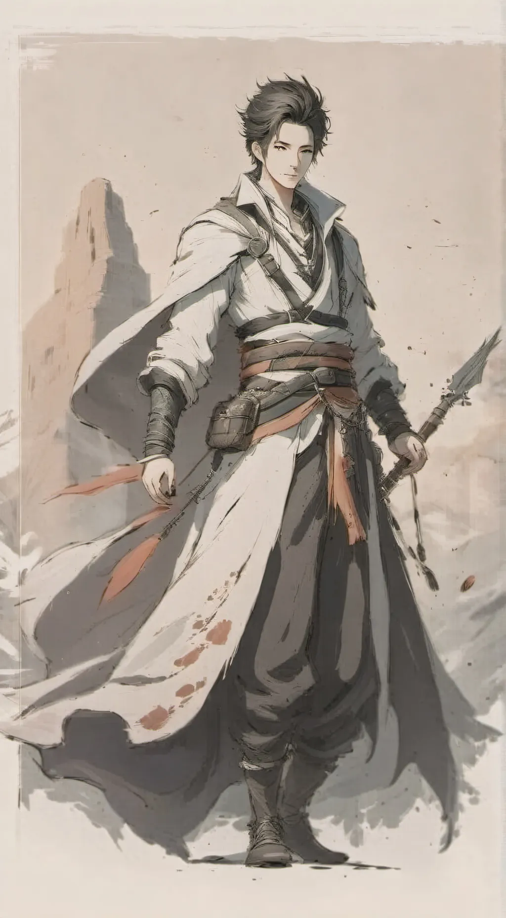 ai character: 慕清寒 background