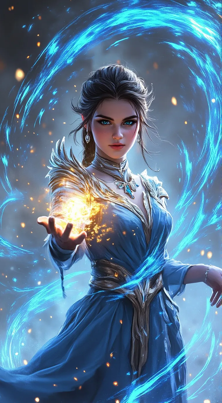 ai character: Qing Lan background