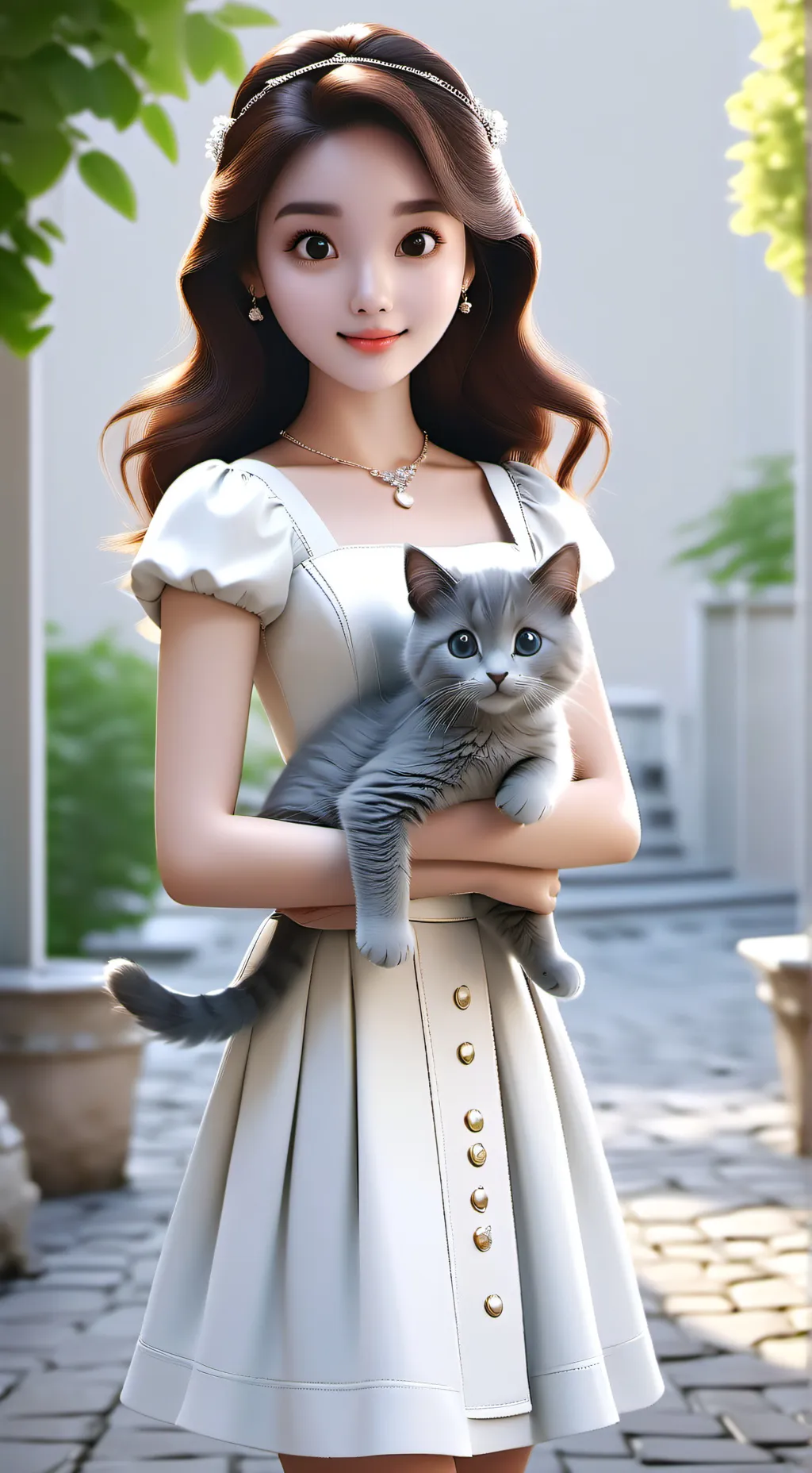 ai character: 萝莉控 background