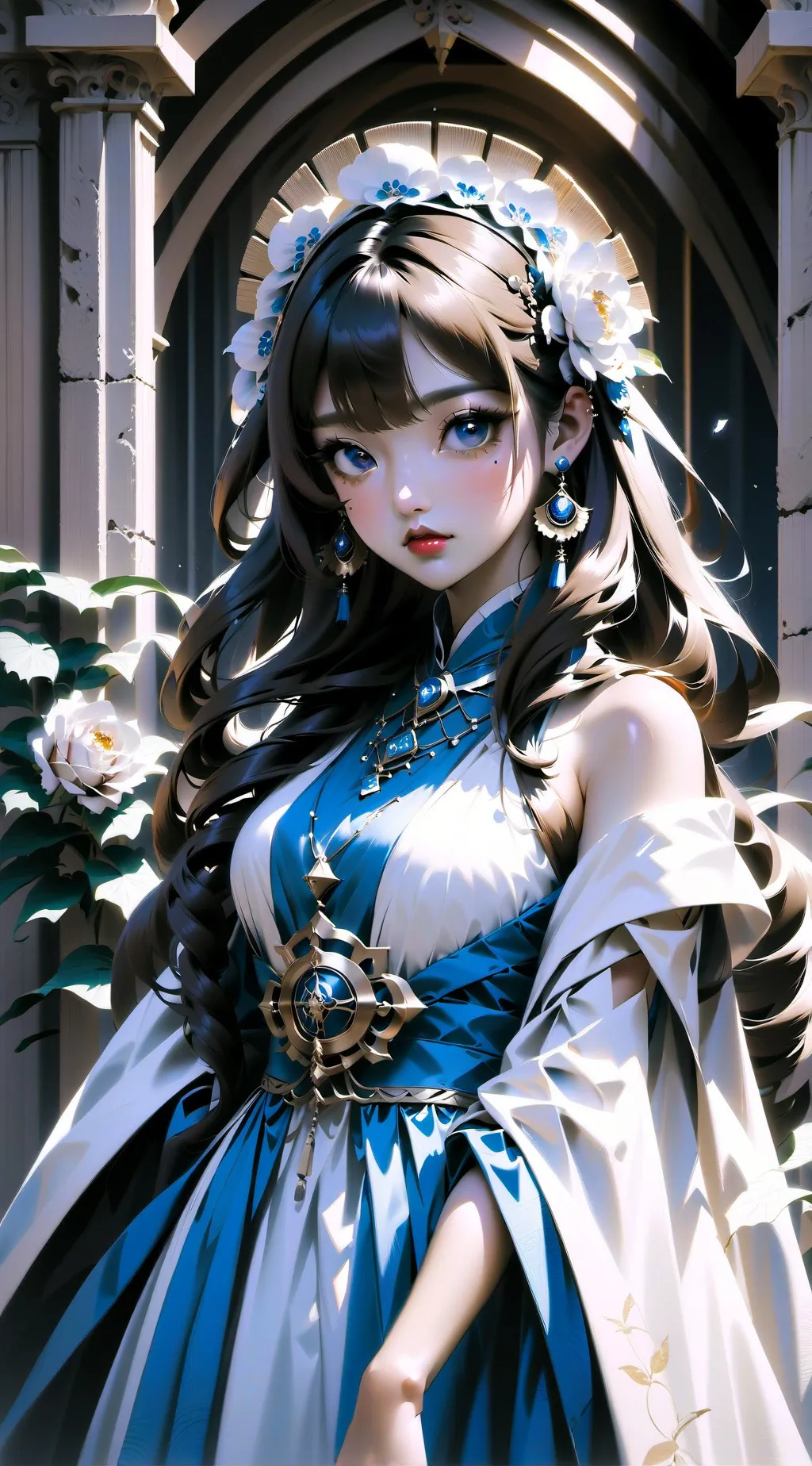 ai character: Elara background