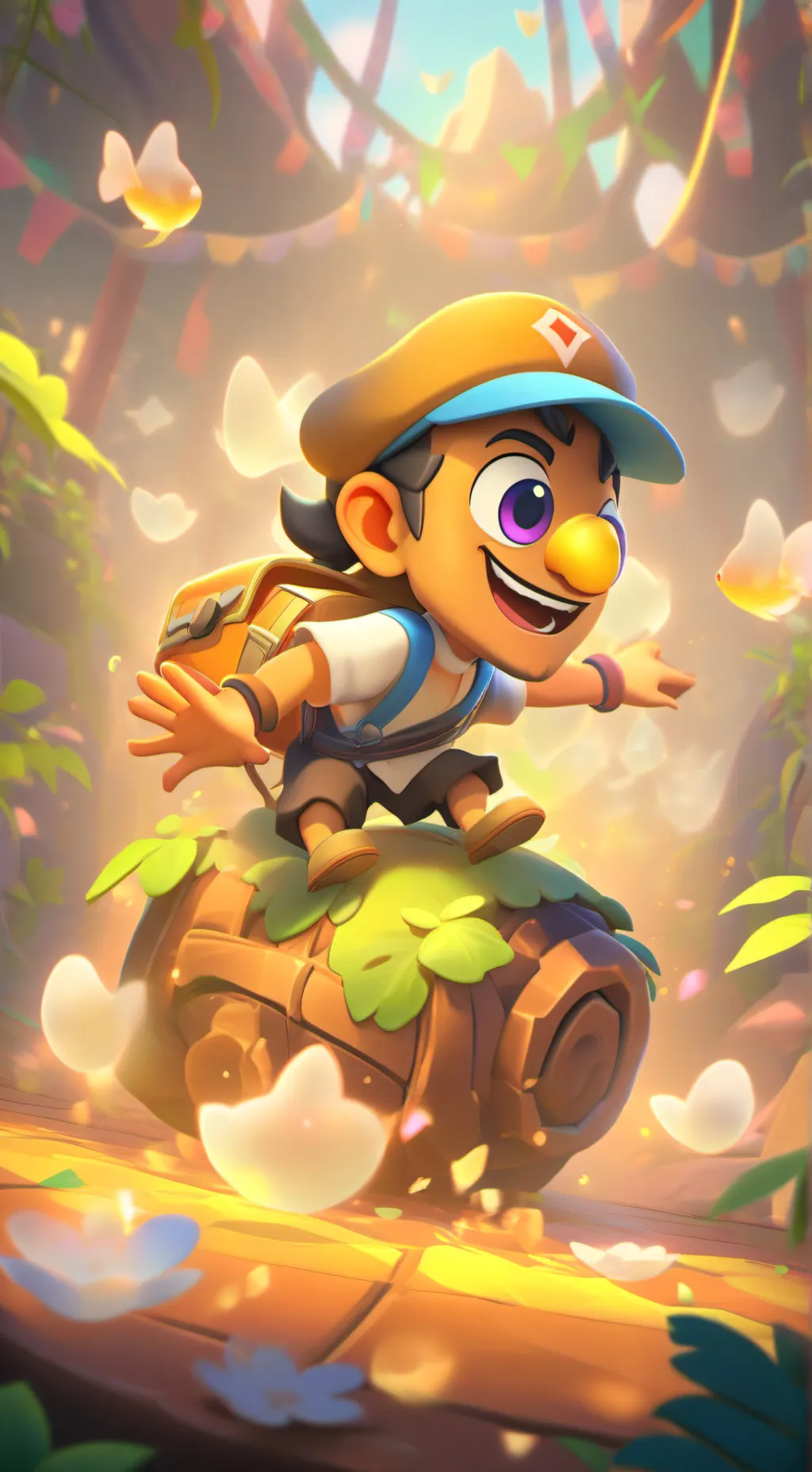 ai character: 今生今世 background