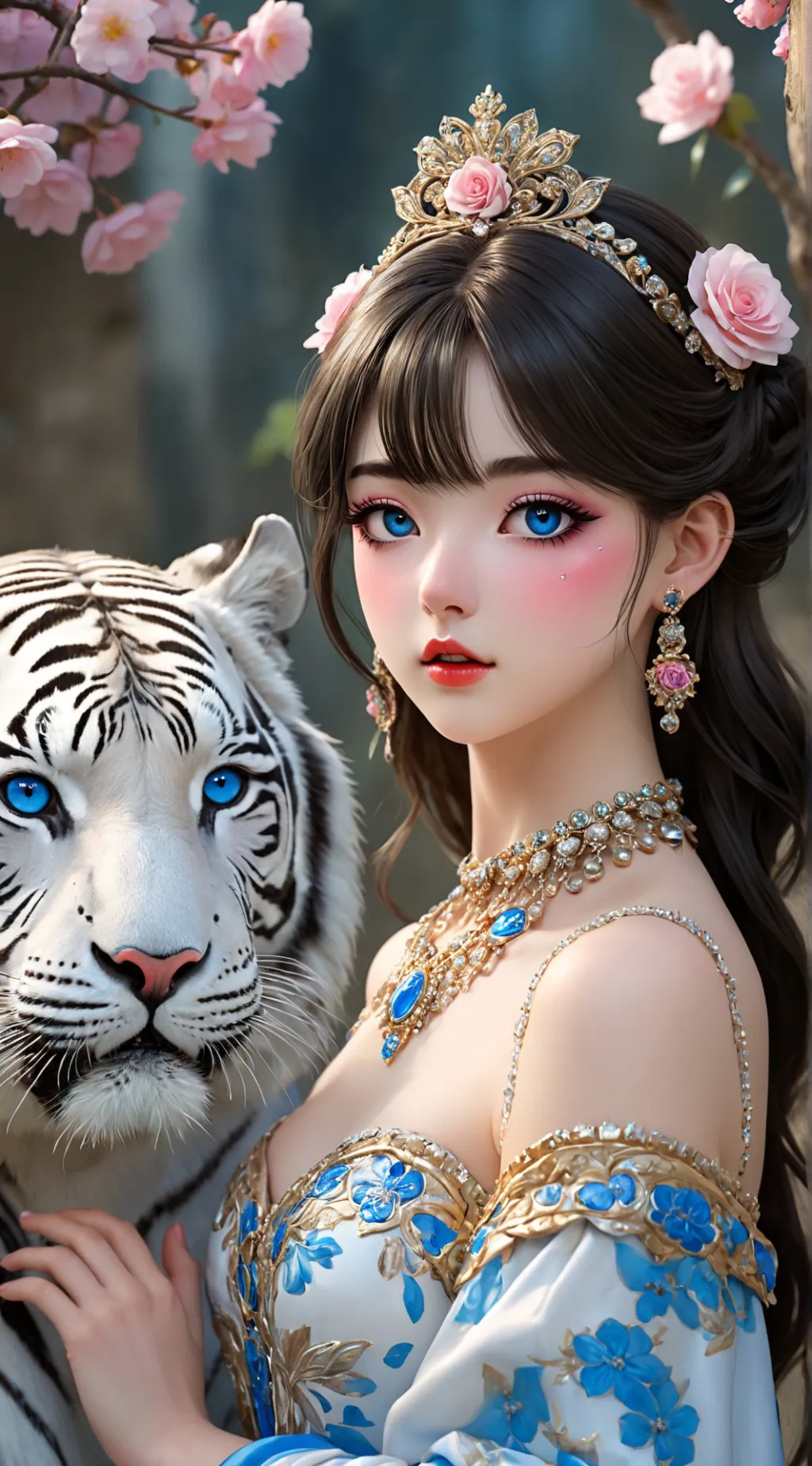 ai character: luz background