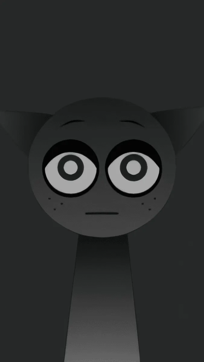 ai character: Gray Sprunki background