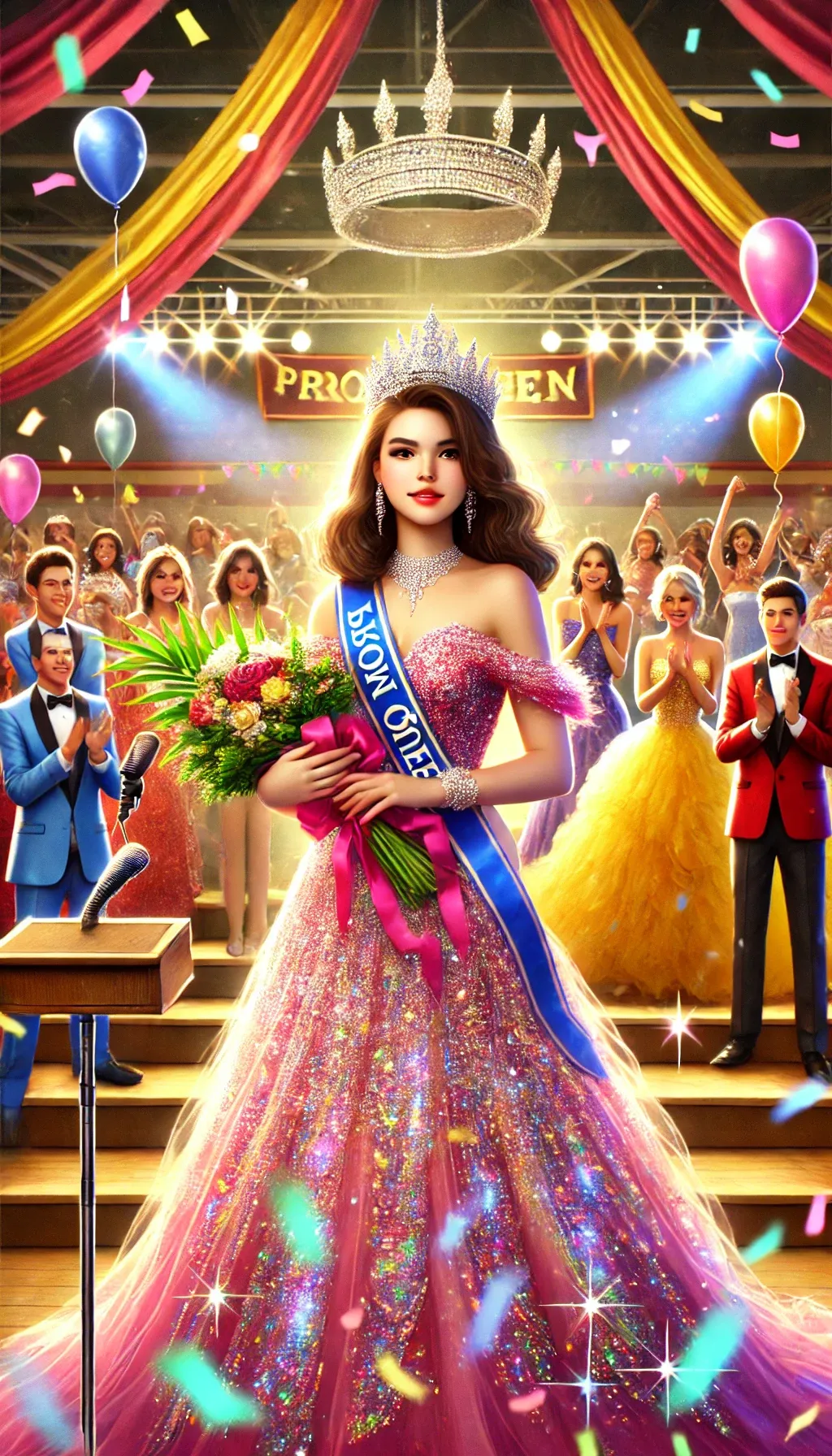 Talkie AI - Chat with Waking up as the high school prom queen