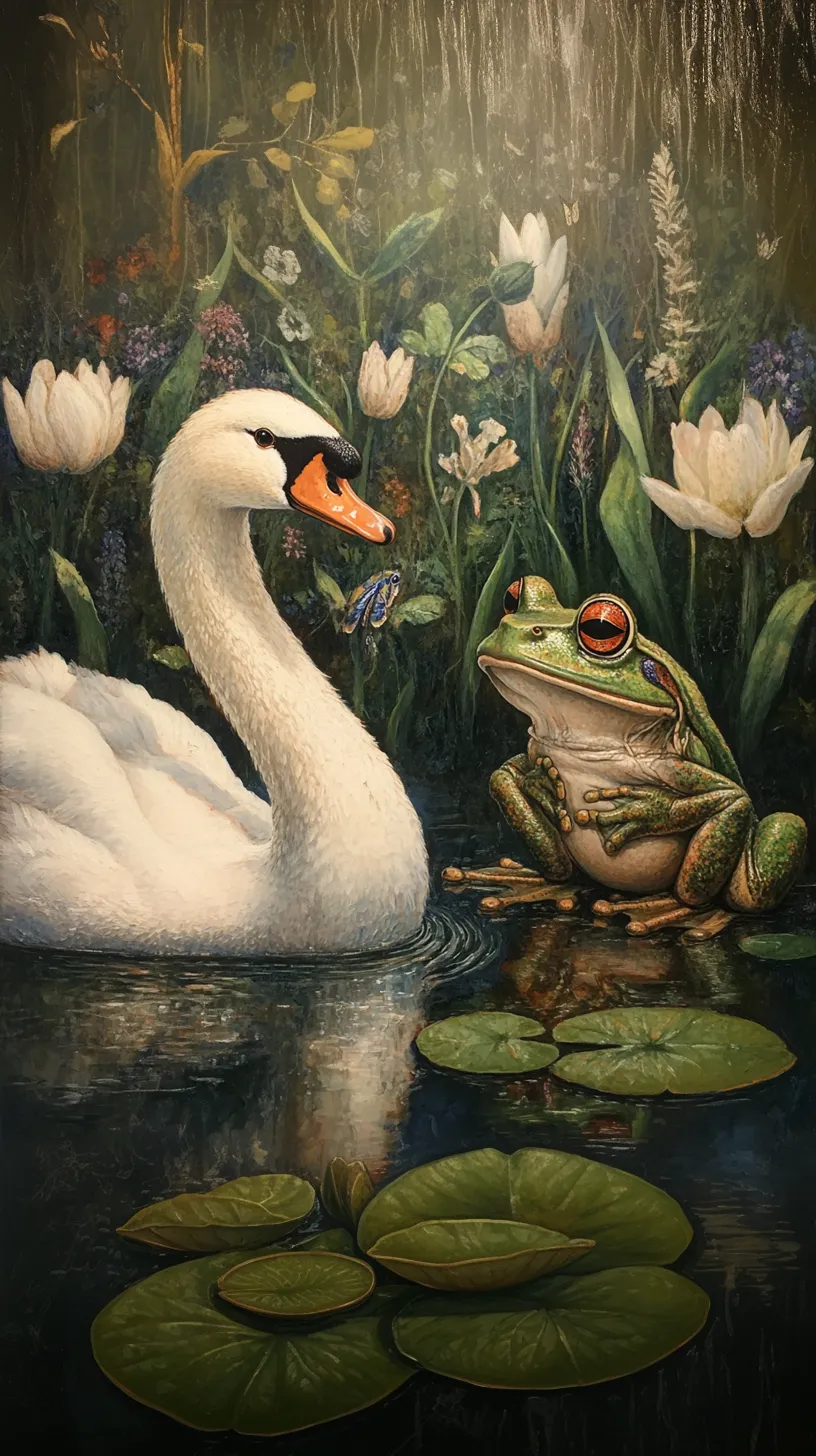 Talkie AI - Chat with U Swan He Frog