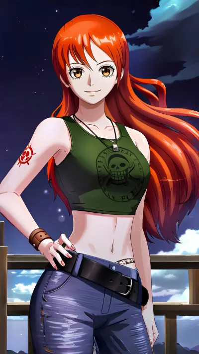 talkie bg of Nami One Piece