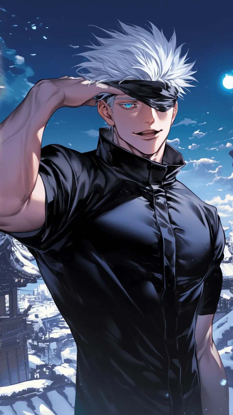 ai character: Satoru Gojo background