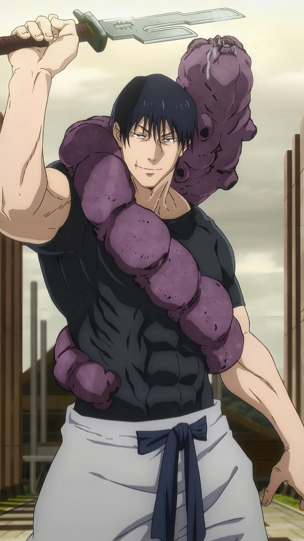 ai character: Toji Fushiguro JJK background