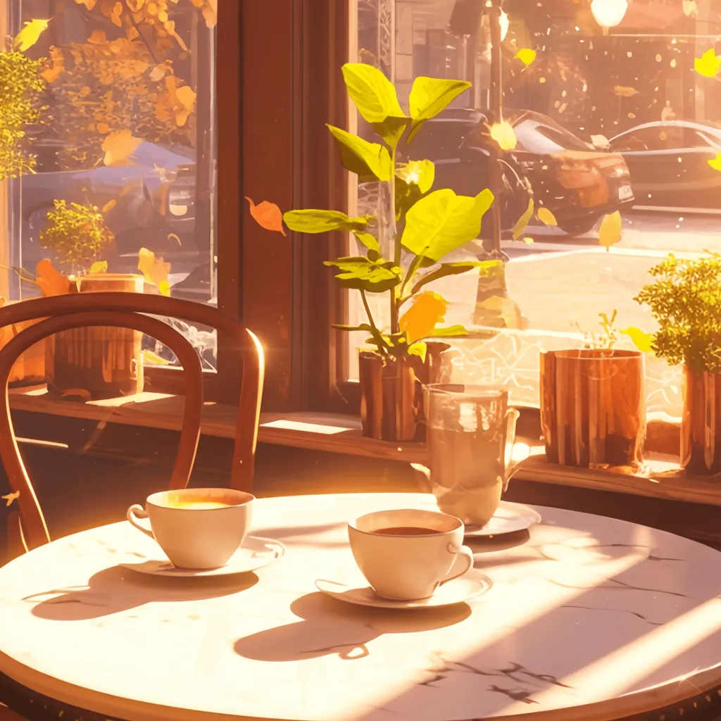 chat with ai character: Café Date