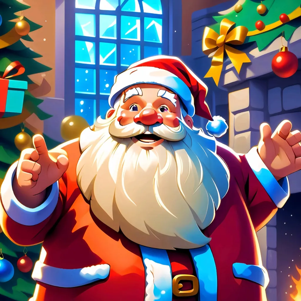 chat with ai character: Santa Claus 