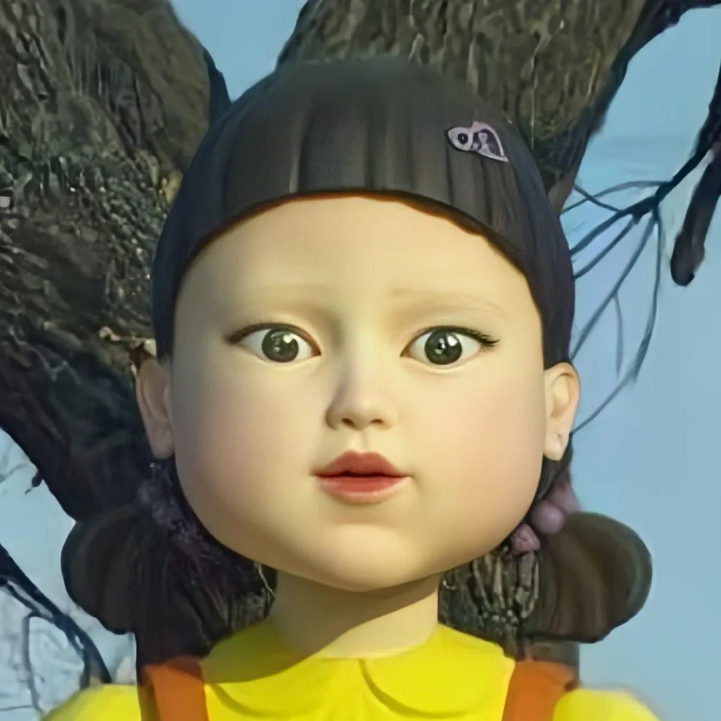chat with ai character: Squid Game Doll