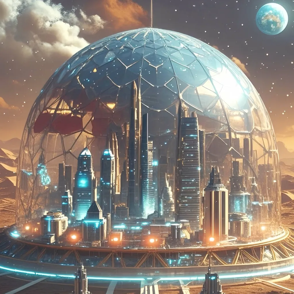 chat with ai character: Space Colony