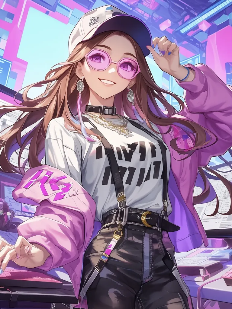 ai character: Trend Master background