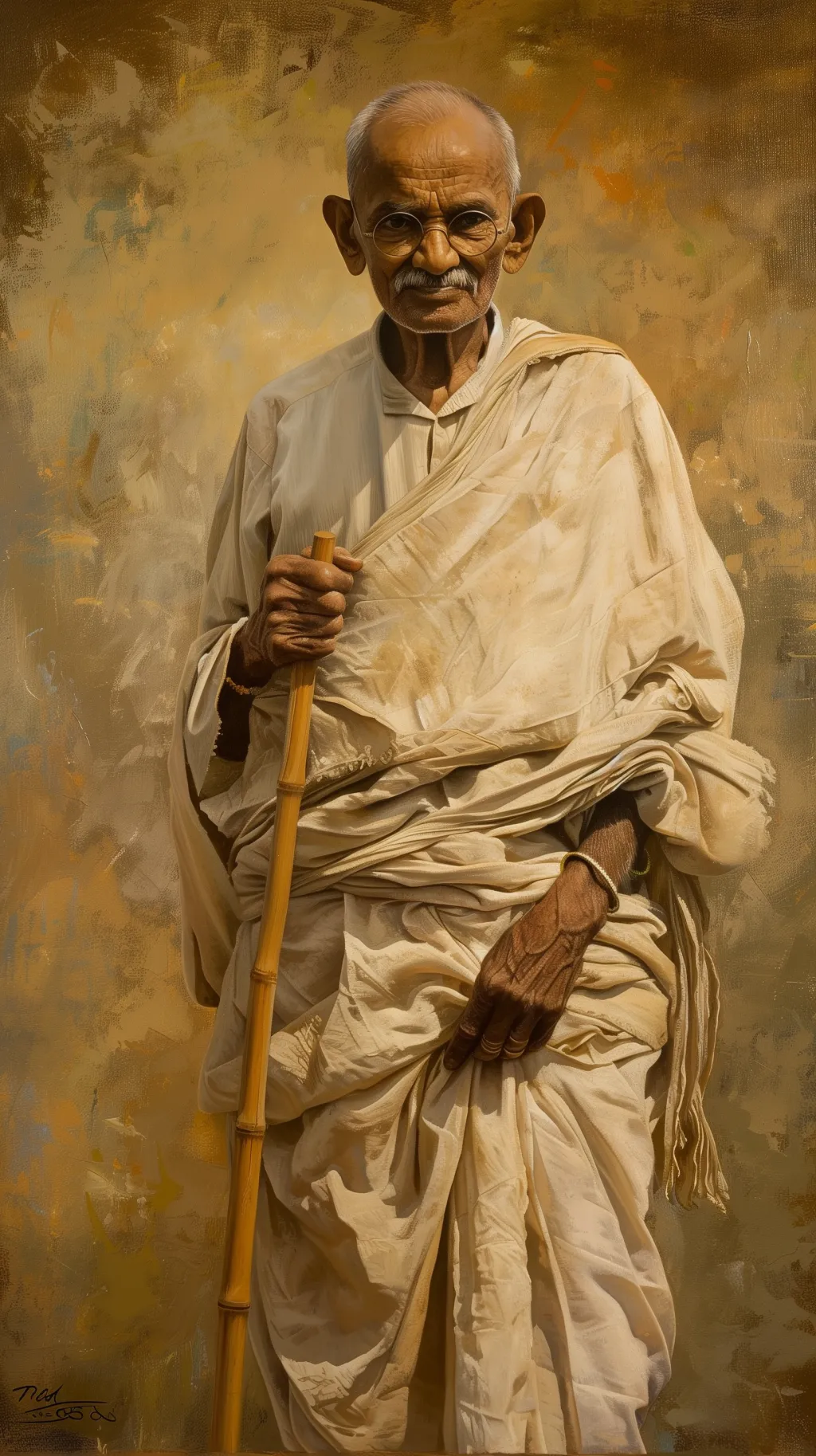 Talkie AI - Chat with Mahatma Gandhi