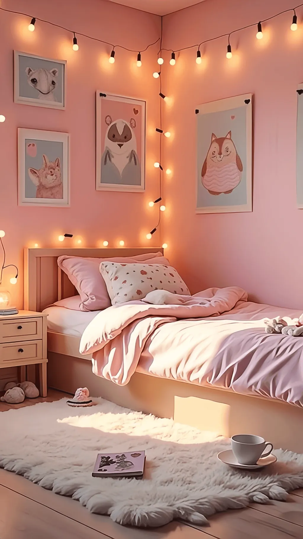 ai character: Heart & Spark Room background