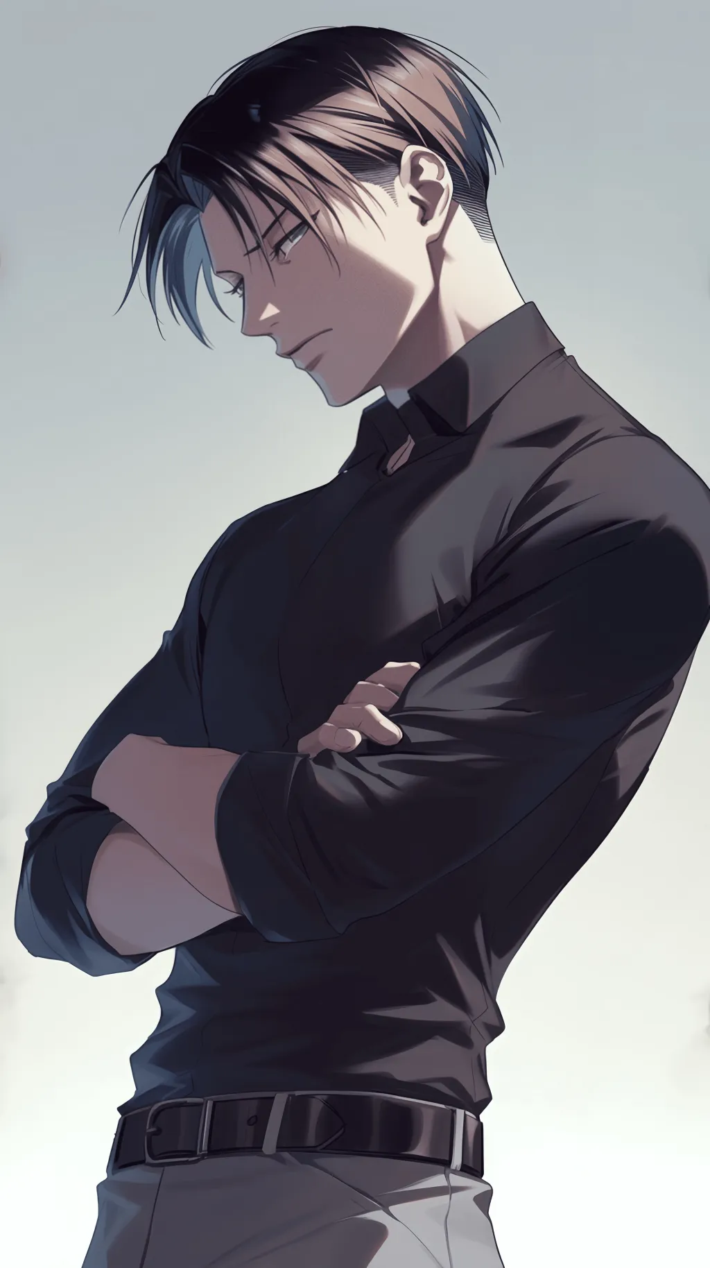 ai character: Levi Ackerman background