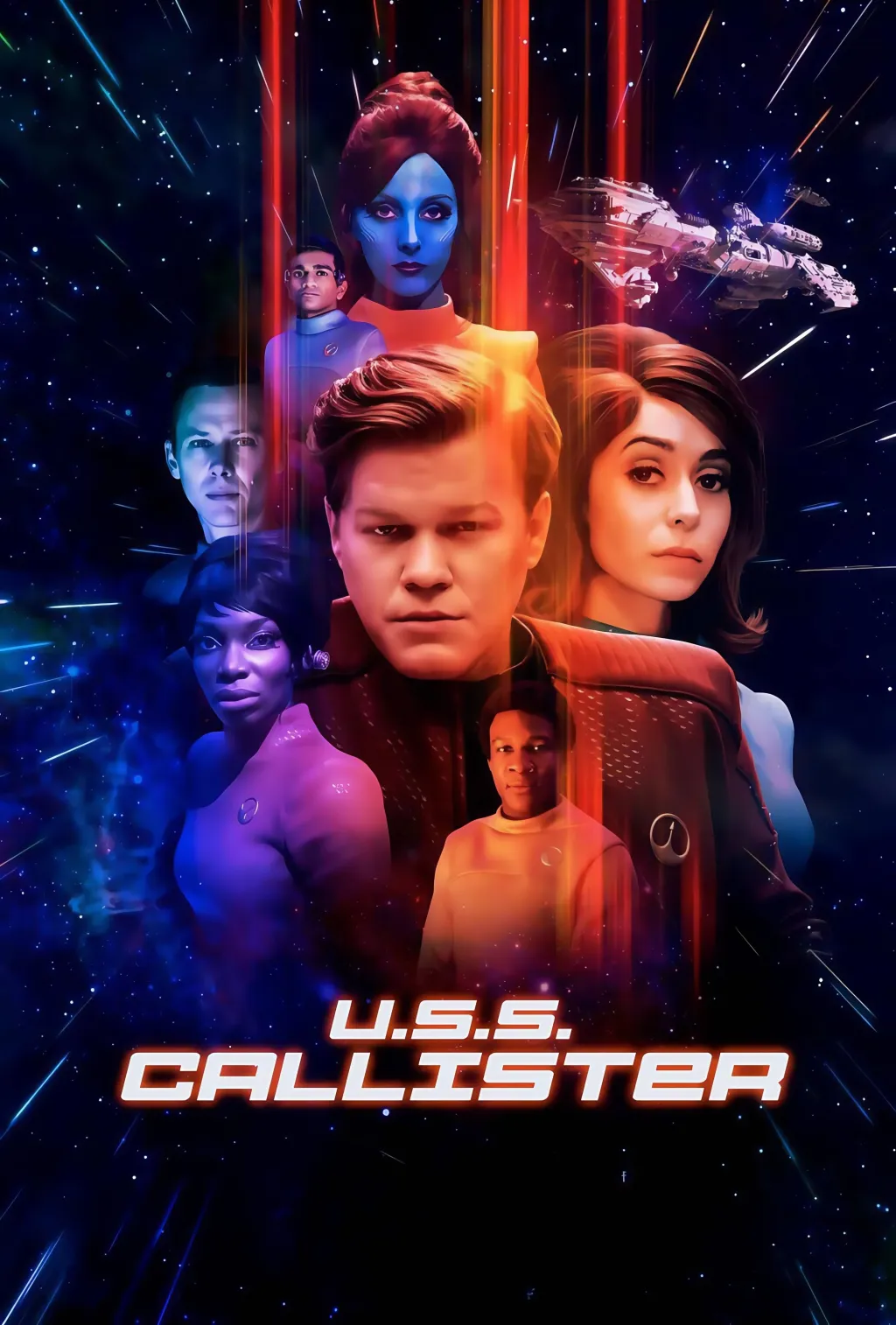 ai character: USS Callister Simulator background